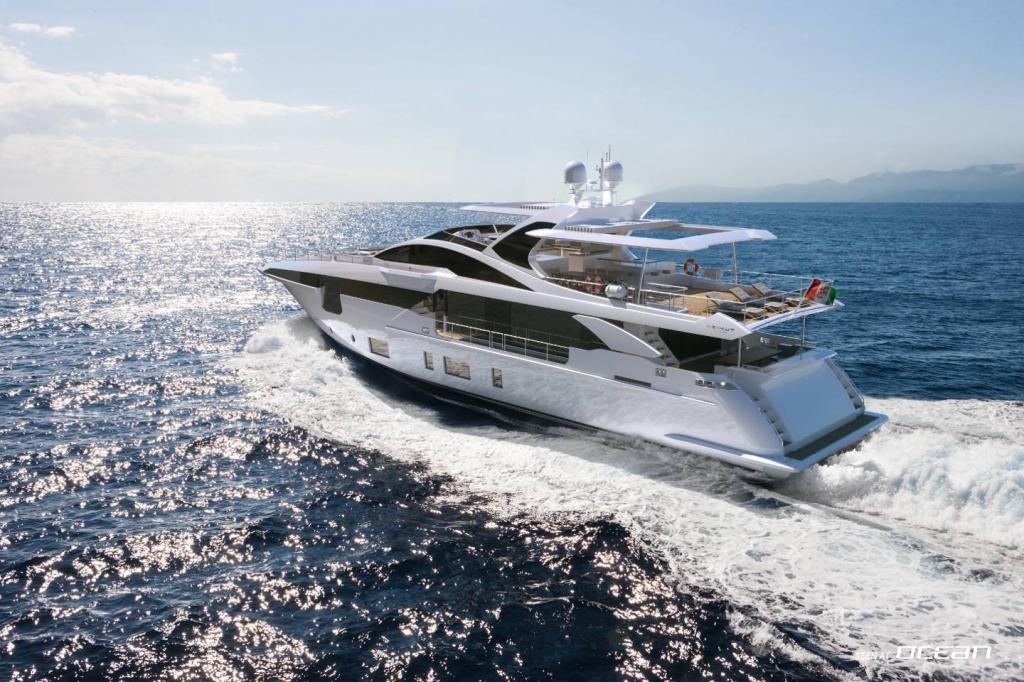 AZIMUT GRANDE 35 METRI luxury motor yacht | new interior ...