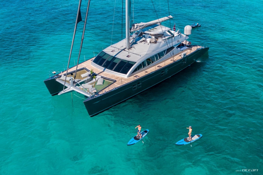 Luxury Sailing Catamaran Cartouche Yacht Charter Caribbean