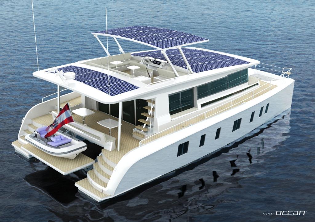solar catamaran for sale used
